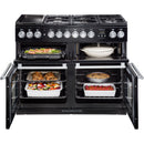Rangemaster NEXSE110DFFBL/C Nexus SE 110cm Dual Fuel Range Cooker in Black Chrome*contact store for price*
