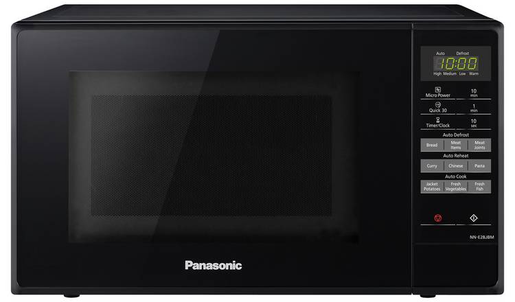 Panasonic NN-E28JBMBPQ 800W Solo 20L Microwave - Black*contact store for price*
