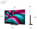 LG OLED65C56LB 65'' EVO AI 4K UHD HDR 4K OLED TV*contact store for price*