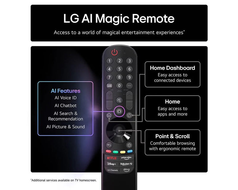 LG OLED65C56LB 65'' EVO AI 4K UHD HDR 4K OLED TV*contact store for price*