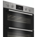 Indesit DUI10DIX built-under double oven - Stainless Steel