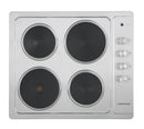 Cookology CSPH60SST2 60cm Solid Plate Hob