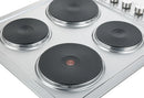 Cookology CSPH60SST2 60cm Solid Plate Hob