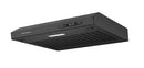 Cookology CVIS600BKT2 60cm 3 Speed Slider Control Visor Hood – Black