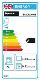 Neff N50 B4ACF1AN0B Slide&Hide® CircoTherm® Built-in Single Oven