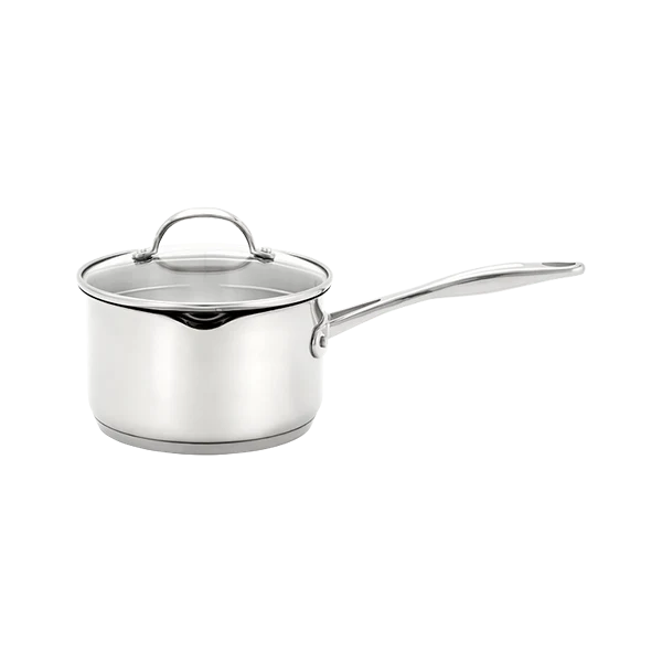 Stellar S705D Profile 16cm Draining Saucepan with Glass Lid