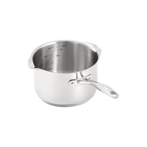 Stellar S706D Profile 18cm Draining Saucepan with Glass Lid