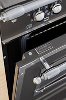 Bertazzoni HER126G2ENET Heritage series 120cm Twin oven Range Cooker - Nero Matt*contact store for price*