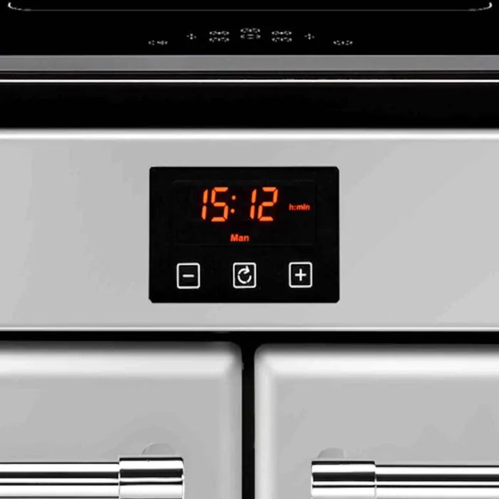 Belling Farmhouse FH110EISIL 110cm Electric Induction Range Cooker - Silver