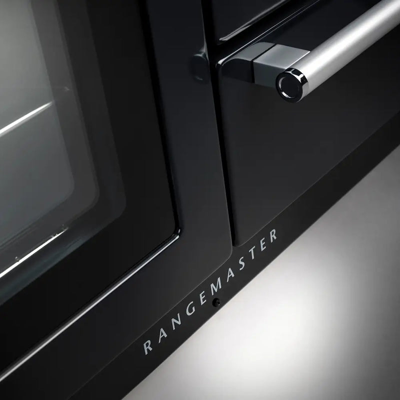 Rangemaster NEX110EICB/C Nexus 110cm Electric Range Cooker with Induction Hob - Charcoal Black & Chrome*contact store for price*