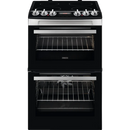 Zanussi ZCV46250XA 55cm Electric Cooker with Ceramic Hob - Steel*contact store for price*