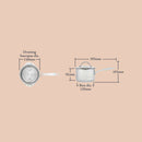 Stellar S701D Profile 14cm Milk Pan with Glass Lid