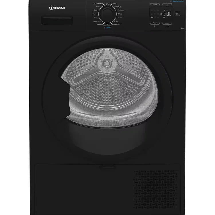 Indesit C YD 92D BB UK 9kg Heat Pump Tumble Dryer - Black*contact store for price*