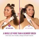 Shark HT212UK SmoothStyle Heated Brush & Smoothing Comb with Storage Bag