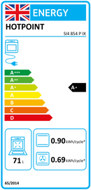 Hotpoint SI4854PIX Multifunction Single Oven With Pyrolytic Cleaning - Stainless Steel