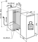 Liebherr SIFNdi5188 Peak NoFrost Built-In Freezer W plumbed Ice Maker [Fixed hinge installation]*contact store for price*