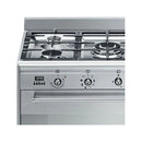 Smeg SUK91MFX9 90cm Concert Dual Fuel Range Cooker - Stainless Steel [AVAILABLE TO ORDER]*contact store for price*