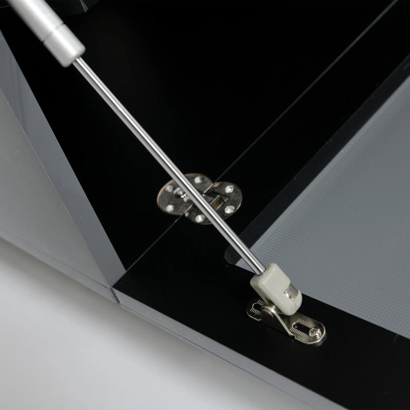 TTAP Sorrento Gloss Grey 160cm Wide TV Cabinet (SOR-1600-GRY)