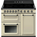 Smeg TR103iP2 100cm Victoria Induction Range Cooker - Cream
