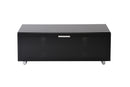 TTAP Sorrento Gloss Black 120cm Wide TV Cabinet (SOR-1200-BLK)