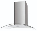 CATA UBSCG60SS 60cm Curved Glass Chimney Hood*contact store for price*