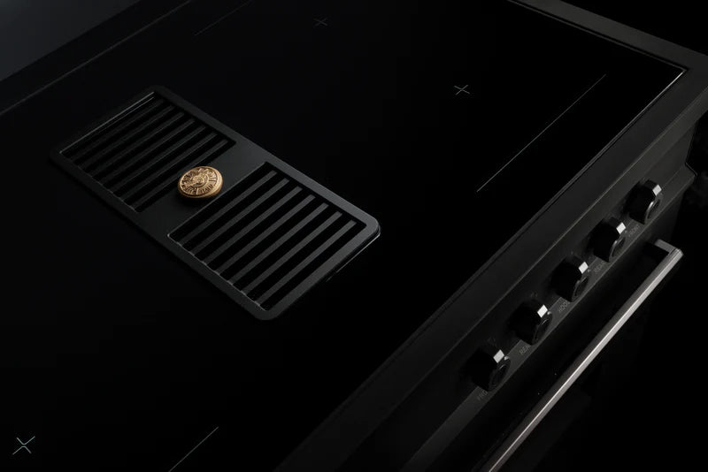 Bertazzoni PROCH94I1ECAT 90cm Professional Air-Tec Induction Range Cooker With Integrated Extraction – CARBONIO*contact store for price*
