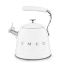 Smeg WKF01WH Retro Style Whistling Kettle - White