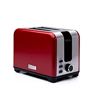 Haden 2 Slot Toaster in Red