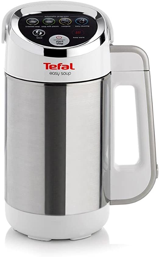 TEFAL Easy Soup BL841140 Soup Maker In Stainless Steel & White