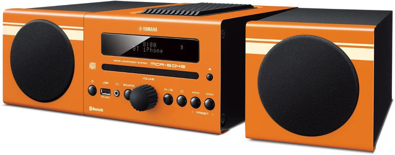 Yamaha MCRB043 Micro System with DAB & Bluetooth *Available in orange*