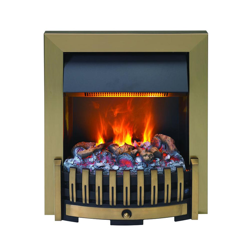 Dimplex DNV20 Danville  Inset Opti-myst Electric Fire - available in Antique Brass or Black effect