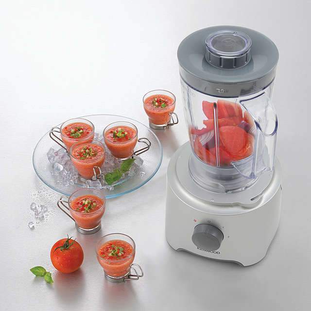 Kenwood FDP301SI Multipro Compact Food Processor, Silver