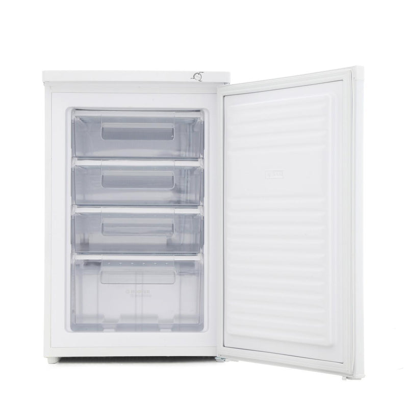 Hoover HFZE54W 55cm Wide Freestanding Under Counter Freezer - White - A+ energy rating
