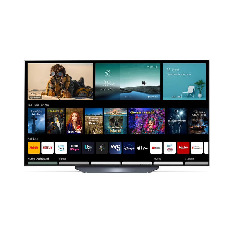 LG OLED65B16LA 65" Smart 4K Ultra HD HDR OLED TV with Google Assistant & Amazon Alexa (2021 Model)