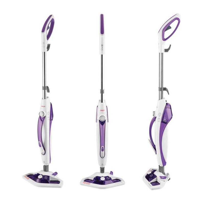 POLTI Vaporetto SV440 Double Steam mop and handheld steam cleaner: 2 products in 1 for all household surfaces