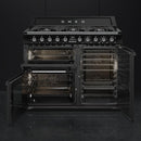 Smeg TR103BL 100cm Victoria Dual Fuel Range Cooker in Black*contact store for price*