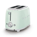 Smeg TSF01PGUK Retro 2 Slice Toaster In Pastel Green