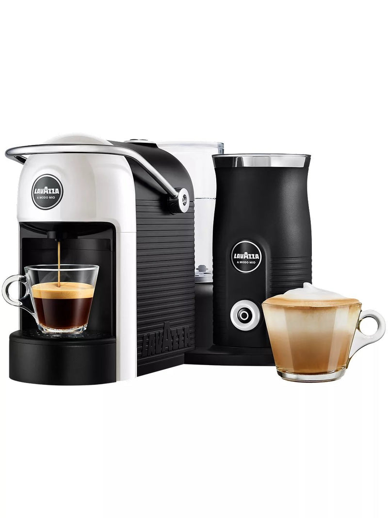 Lavazza LM700 A Modo Mio Jolie Plus Coffee Machine with Milk Frother, White