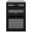 Beko KDC653K 60cm Double Oven Electric Cooker With Ceramic Hob*contact store for price* - Black