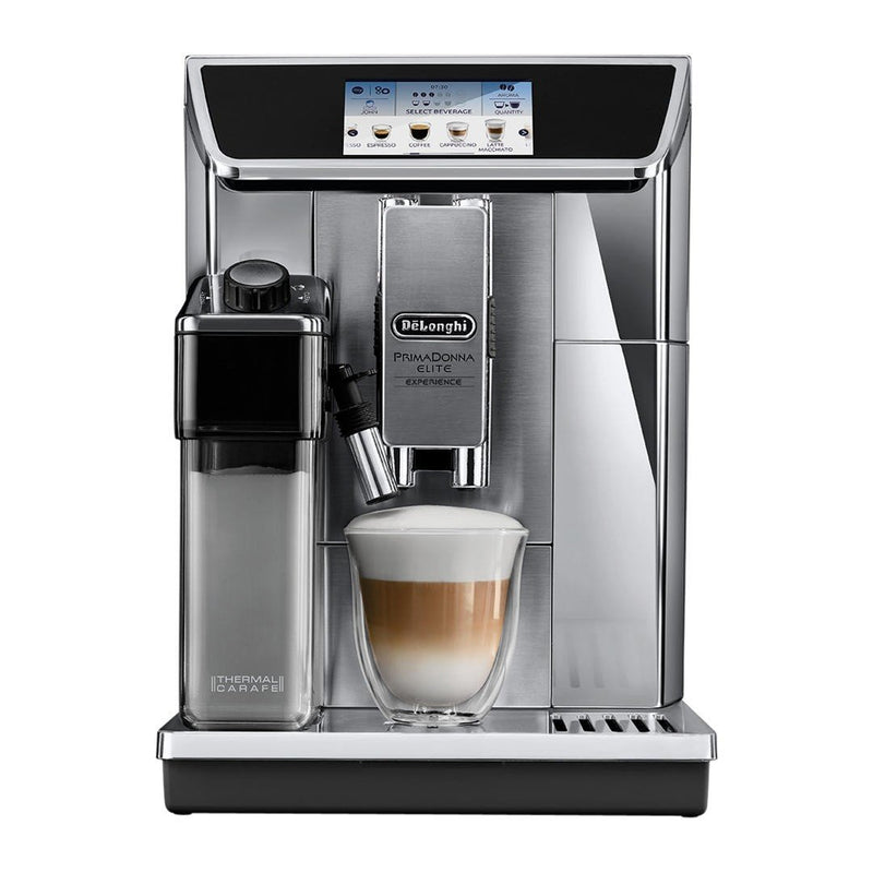 De'Longhi ECAM650.85.MS PrimaDonna Elite Experience Bean-to-Cup Coffee Machine - Silver