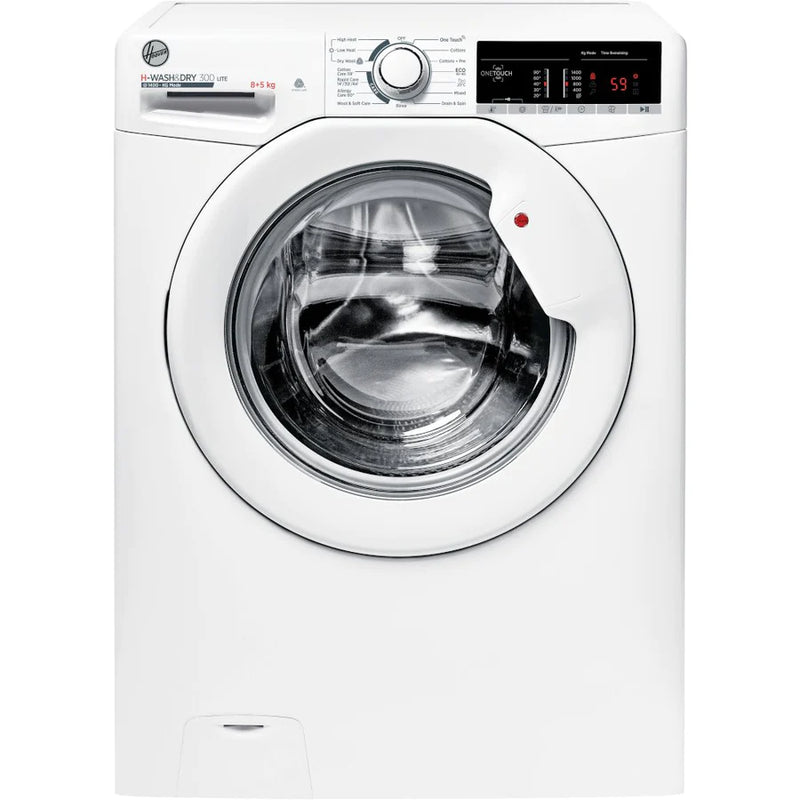 Hoover H3D485TE NFC 8/5 kg 1400 rpm Washer Dryer - White