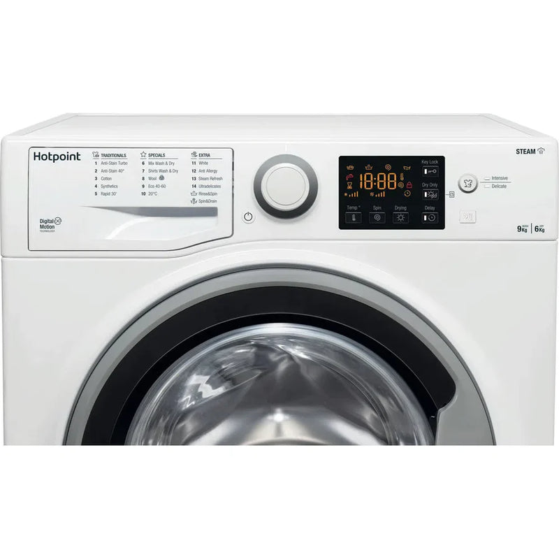 Hotpoint RDGR9662WSUKN 9kg/ 6kg 1600RPM Washer Dryer In White
