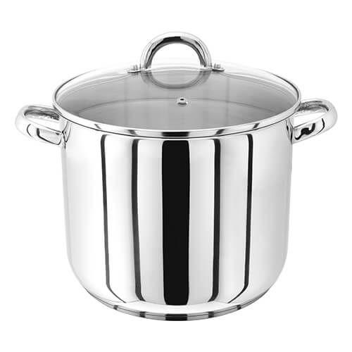 Judge JP83 26cm Stainless Steel Stockpot With Vented Glass Lid, 10 Litre