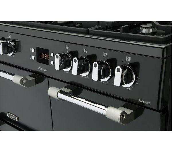 LEISURE CK90F232K Cookmaster Black 90cm Dual Fuel Range Cooker
