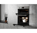 Hotpoint DD2540IX 60cm Electric Built-in Double Oven Stainless Steel