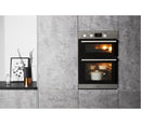 Hotpoint DD2540IX 60cm Electric Built-in Double Oven Stainless Steel
