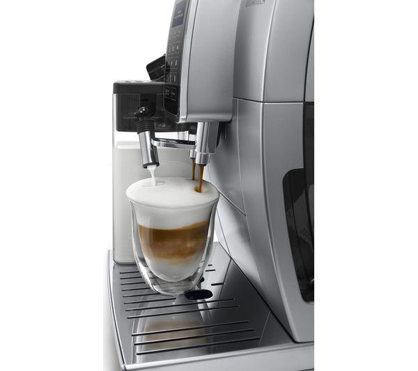 DELONGHI Dinamica ECAM350.75S Bean to Cup Coffee Machine - Silver