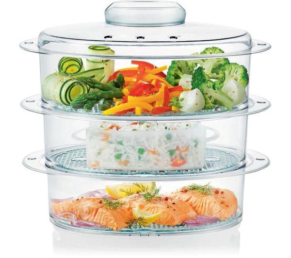 Tefal VC100665 Compact 3 Tier Steamer