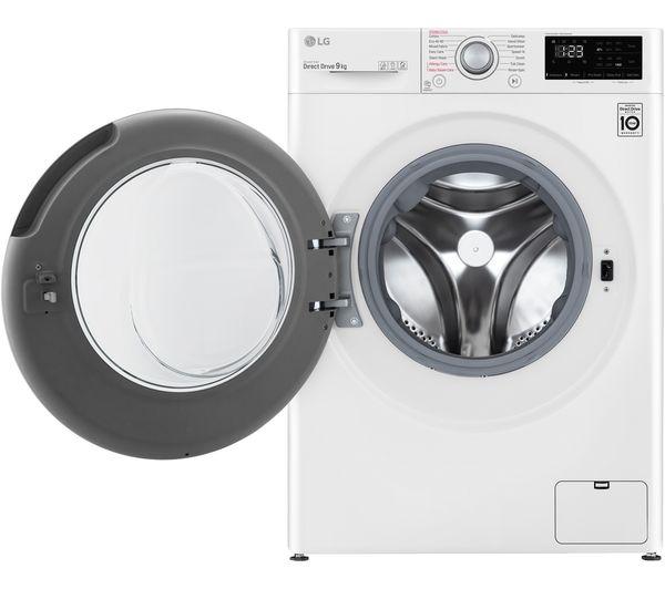 LG F4V310WSE 10.5Kg Washing Machine with 1400 rpm - White - Free 5 year parts & labour warranty - Free Immediate Delivery