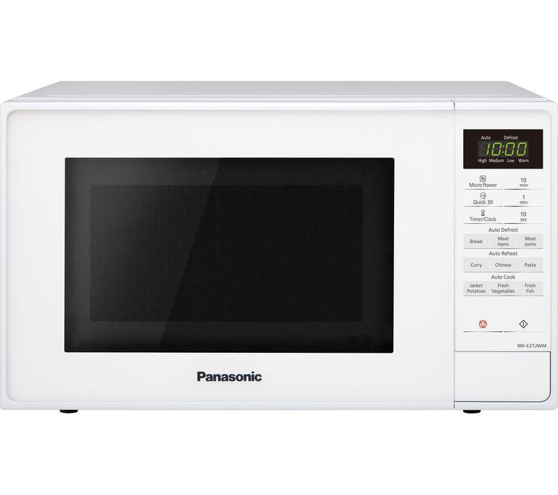 Panasonic  NN-E27JWMBPQ Freestanding Microwave- White - 800W Standard 20L